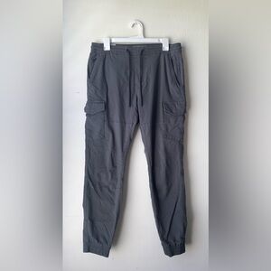 PROJEK RAW Men’s Grey Joggers,With drawstrings, tapered legs and,leg pockets